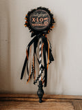 Vintage style paper mache noisemaker/rattle