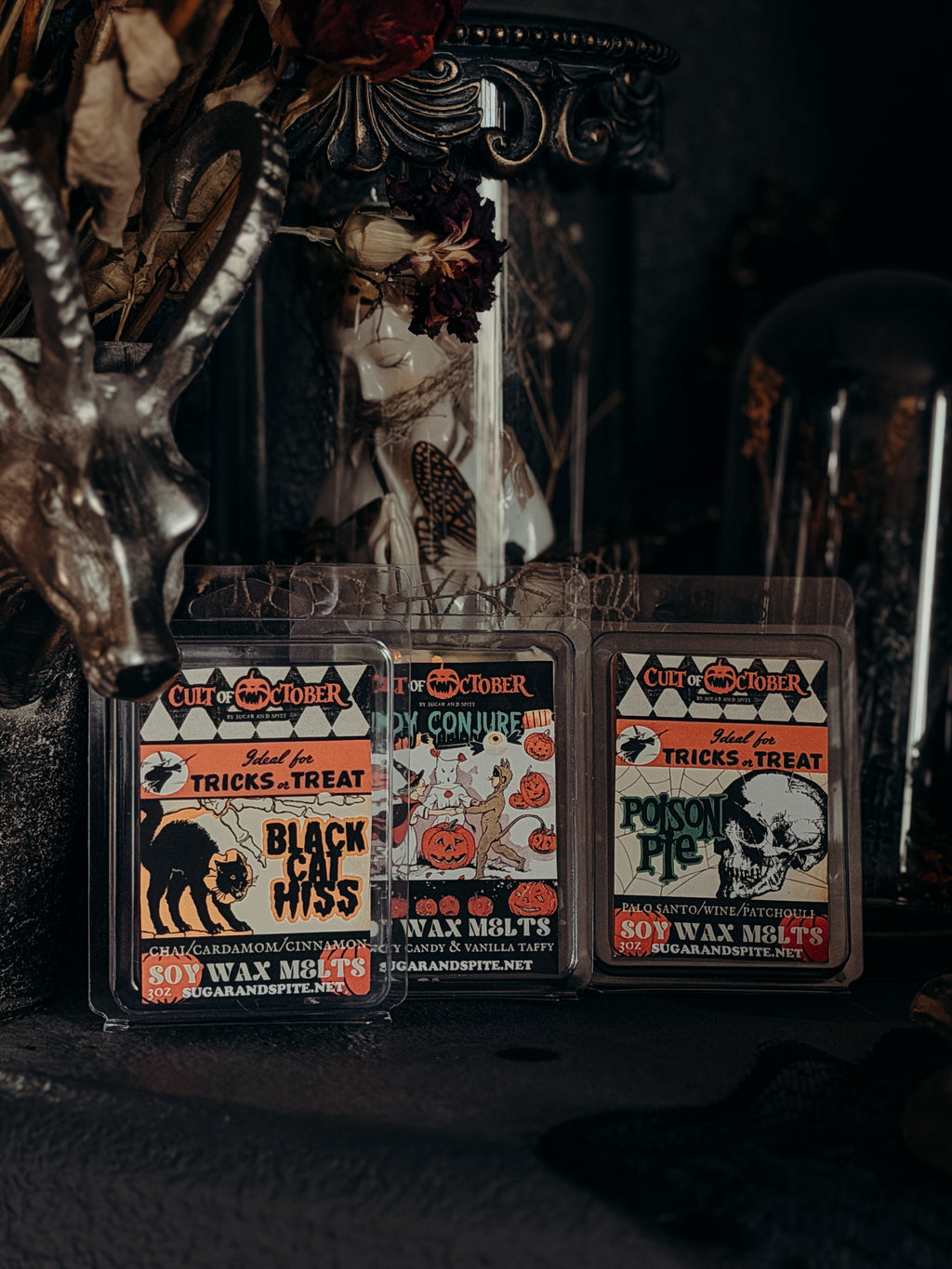 HALLOWEEN 2026 WAX MELT CLAMSHELLS