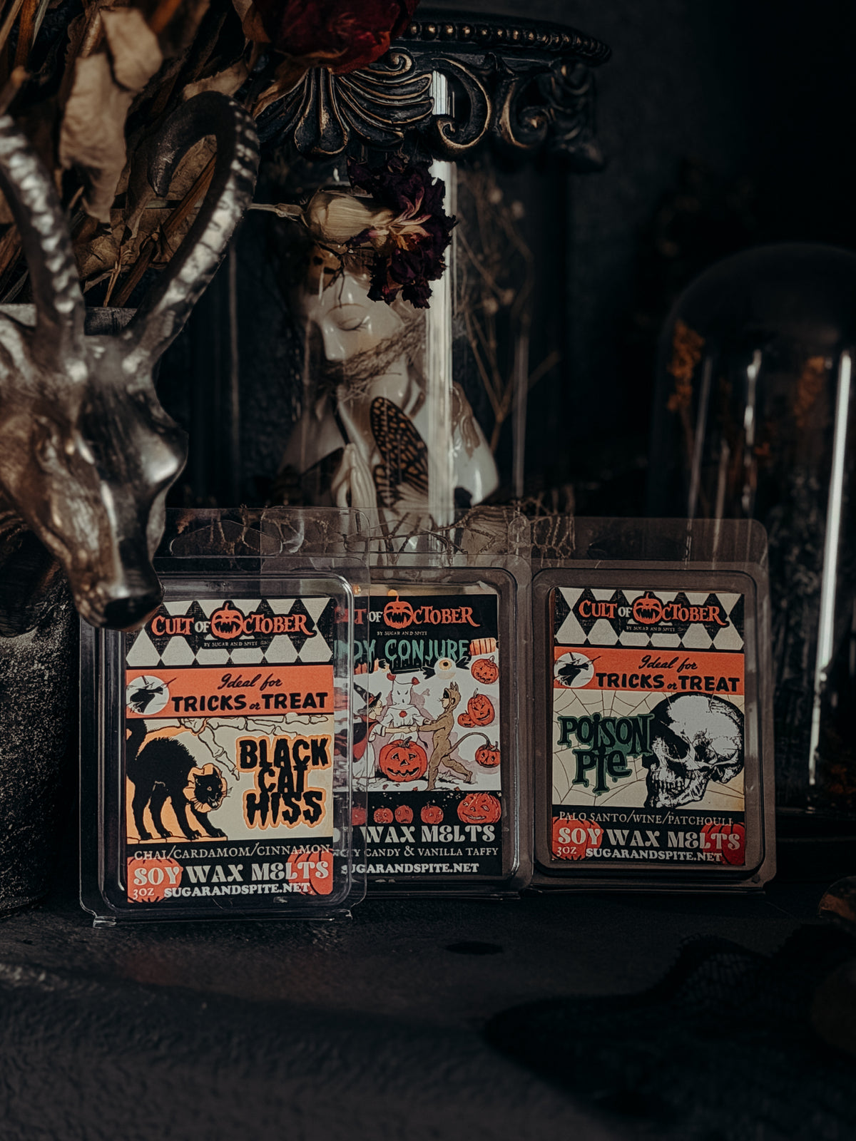 HALLOWEEN 2026 WAX MELT CLAMSHELLS