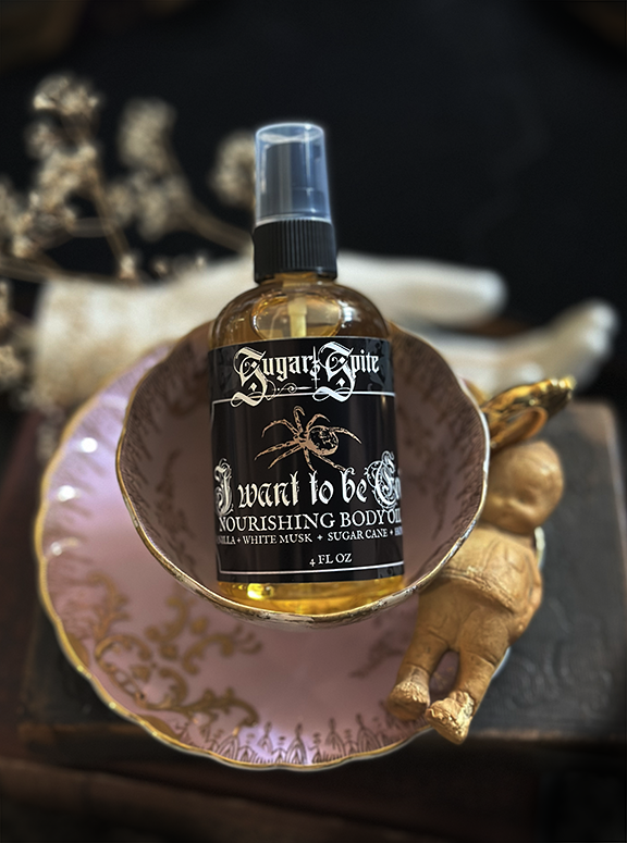 I WANT TO BE EVIL DRY BODY OIL