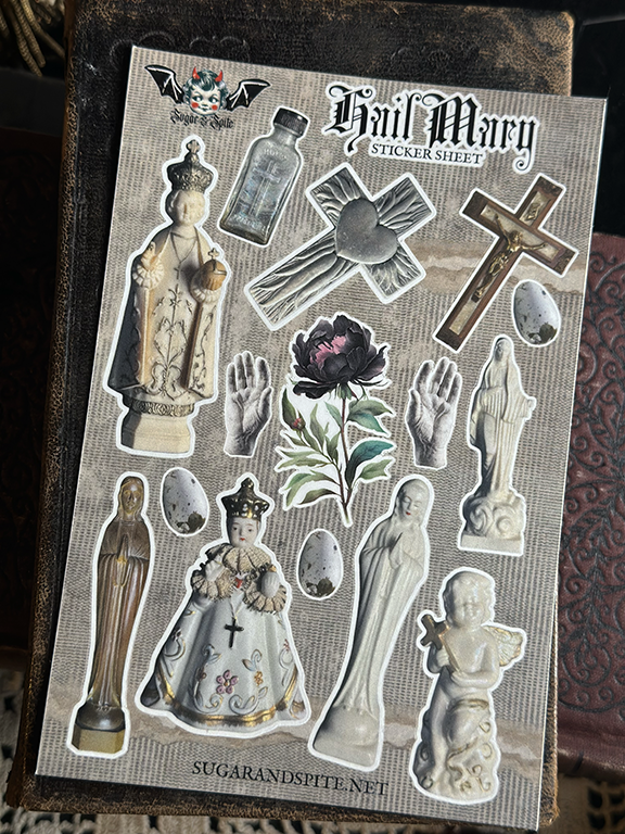 HAIL MARY STICKER SHEET